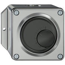 AP-Raumthermostat ELEMENT 230VAC 10A 5-30°C aluminium
