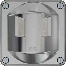 Bewegungsmelder ELEMENT pirios PIR 180° IP55 aluminium