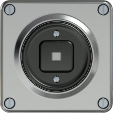 Leuchtdruckschalter ELEMENT Schema 6/1L 16A 250V LED aluminium Einsatz CO.Q