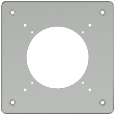 Montageplatte ELEMENT SNAPFIX 1x1 horizontal und vertikal 125x125mm Aluminium
