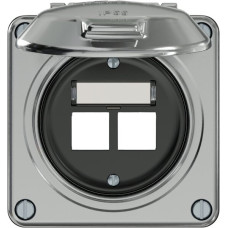 Montageset ELEMENT EASYNET S-One gerade 2 aluminium