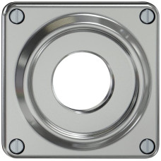 Oberteil ELEMENT SNAPFIX für Drehschalter mit Sicherheitsschloss Aluminium