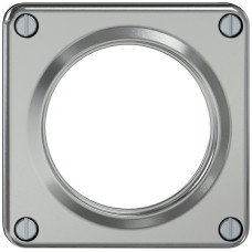 Oberteil ELEMENT SNAPFIX ohne Klappdeckel Ø60mm Aluminium