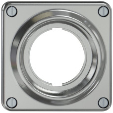 Oberteil ELEMENT SNAPFIX ohne Klappdeckel für PEHA SCHUKO-Steckdose aluminium