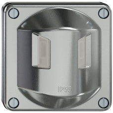 UP-Bewegungsmelder KNX ELEMENT pirios 2-Kan 180° aluminium