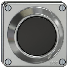 UP-Drucktaster ELEMENT SNAPFIX 2P 16A 250V 87x87x43mm aluminium