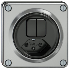 UP-Kombination ELEMENT 2xAR+Typ 13 aluminium
