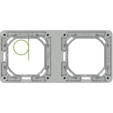 UP-Kopfzeile ELEMENT 1x2 187x87mm Aluminium