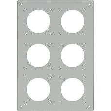 UP-Kopfzeile ELEMENT 3x2 225x325mm Aluminium