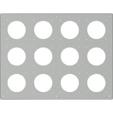 UP-Kopfzeile ELEMENT 3x4 425x325mm Aluminium
