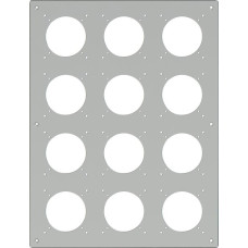 UP-Kopfzeile ELEMENT 4x3 325x425mm Aluminium