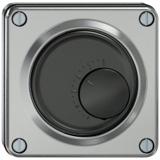 UP-Raumthermostat ELEMENT 230VAC 10A 5-30°C aluminium