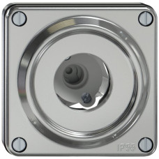 UP-Signallampe ELEMENT SNAPFIX 250V 7W IP55 87x87x51mm Aluminium