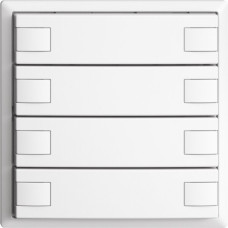 UP-Universaltaster 8x1T EDIZIOdue weiss ohne LED
