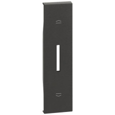 Abdeckung Living Now 1 Modul für Rolladenschalter schwarz