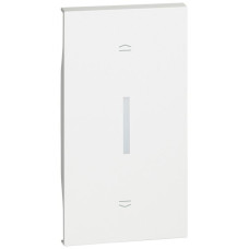 Abdeckung Living Now 2 Module für Rolladenschalter weiss
