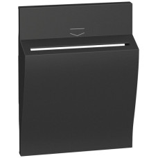 Abdeckung Living Now 3 Module für Hotelcard-Schalter schwarz