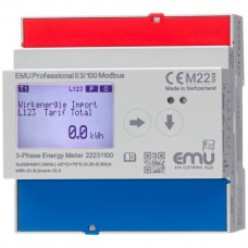 REG-Energiezähler EMU Professional II 3×100A direkt MID S0 Modbus RTU