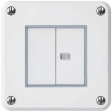 UP-Nass-L-Druckschalter weiss 1/3+3/1L robusto 1 Linse LED UP-Nass-L-Druckschalter weiss 1/3+3/1L robusto 1 Linse LED