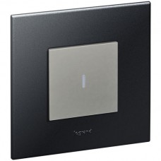 UP-Wechselschalter 3/1L ARTEOR, 10AX, 2 Module, magnesium