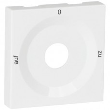 Frontplatte,Auf-0-Zu,weiss Mosaic,45x45mm Frontplatte,Auf-0-Zu,weiss Mosaic,45x45mm