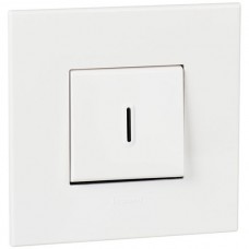 UP-Leuchtwipptaster ATO AR/1L Orientierung weiss
