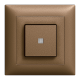 Leucht-Druckschalter mit Frontlinse (LED)