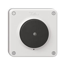 NUP-Leucht-Druckschalter Feller NEVO mit LED S3/1L weiss