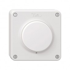 NUP-Druckschalter Feller NEVO S3/2L beleuchtbar weiss mit Membrane weiss