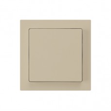Drucktaster,A-R/1L,beige Einsatz,kallysto,10A,60x60mm