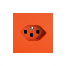Steckdose EDIZIO.liv SNAPFIX 1xT23 orange G A