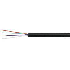 Installationskabel PE-ALT 30x4x0.6mm schwarz Fca - Preis pro Meter