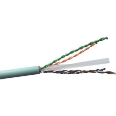Kabel Excel Kat. 6A U/UTP 23AWG LS0H 500m Spule eisblau Dca s2 d0 a1 Kabel Excel Kat. 6A U/UTP 23AWG LS0H 500m Spule eisblau Dca s2 d0 a1