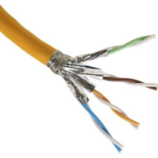 Kabel Excel Kat. 7A S/FTP LS0H 100m Spule orange Dca s2 d2 a1 Kabel Excel Kat. 7A S/FTP LS0H 100m Spule orange Dca s2 d2 a1
