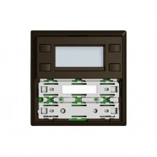 Funktionseinsatz KNX RTH RGB EDIZIO.liv SNAPFIX für KNX-RTH-Taster 1-4-fach braun B GMI A L