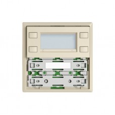 Funktionseinsatz KNX RTH RGB EDIZIO.liv SNAPFIX für KNX-RTH-Taster 1-4-fach crema