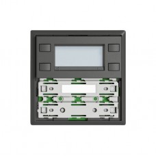 Funktionseinsatz KNX RTH RGB EDIZIO.liv SNAPFIX f.KNX-RTH-Taster 1-4-fach dunkelgrau B GMI A L