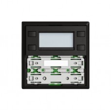 Funktionseinsatz KNX RTH RGB EDIZIO.liv SNAPFIX für KNX-RTH-Taster 1-4-fach schwarz