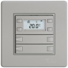 UP-RTH-Taster EDIZIO.liv SNAPFIX m.RGB-LED 2xTaste 2-Tastenbedienung hellgrau B GMI A L