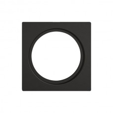 Montageset EDIZIO.liv SNAPFIX mit 43mm Bohrung schwarz