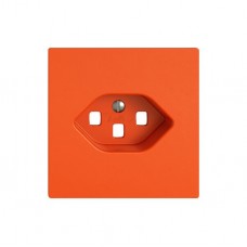 Montageset EDIZIO.liv SNAPFIX für Steckdose T23 orange