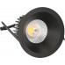 EB-LED-Spot ATMO 80 10.5W 230V 960lm 3000K Loch-Ø80mm schwarz 38° IP44