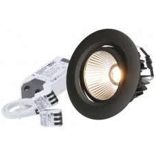 EB-LED-Spot AXO 10.5W 230V 960lm 930 Loch-Ø80mm schwarz matt 38°