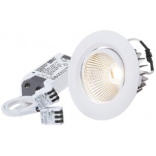 EB-LED-Spot AXO 10.5W 230V 960lm 930 Loch-Ø80mm weiss 38° R MXH