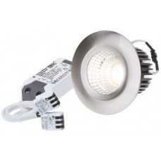 EB-LED-Spot Fixo 10.5W 230V 960lm 3000K Loch-Ø68mm nickel 60° R MXH