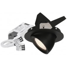 EB-LED-Spot Max Hauri TURN 10.5W 3000K 960lm Loch-Ø91mm 50° schwarz