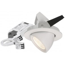 EB-LED-Spot Max Hauri TURN 10.5W 3000K 960lm Loch-Ø91mm 50° weiss