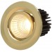 EB-LED-Spot maxLUCE MOVE 10.5W 230V DIM 830lm 927 Loch-Ø68mm 38° IP44 gold