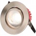 EB-LED-Spot maxLUCE SOLVO 8W 230V DIM 750lm 930 Loch-Ø80mm 38° IP44 nickel