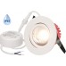 EB-LED-Spot maxLUCE SOLVO-IP65 8W 230V DIM 750lm 930 Loch-Ø80mm 38° IP65 weiss